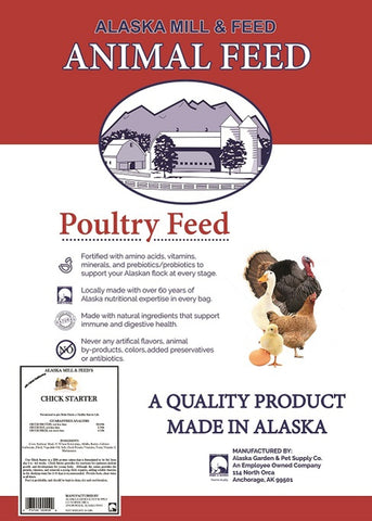 Chick Starter Crumbles - Alaska Mill & Feed - 50#
