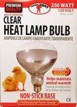 Heat Lamp Bulb - 250 Watt - Clear